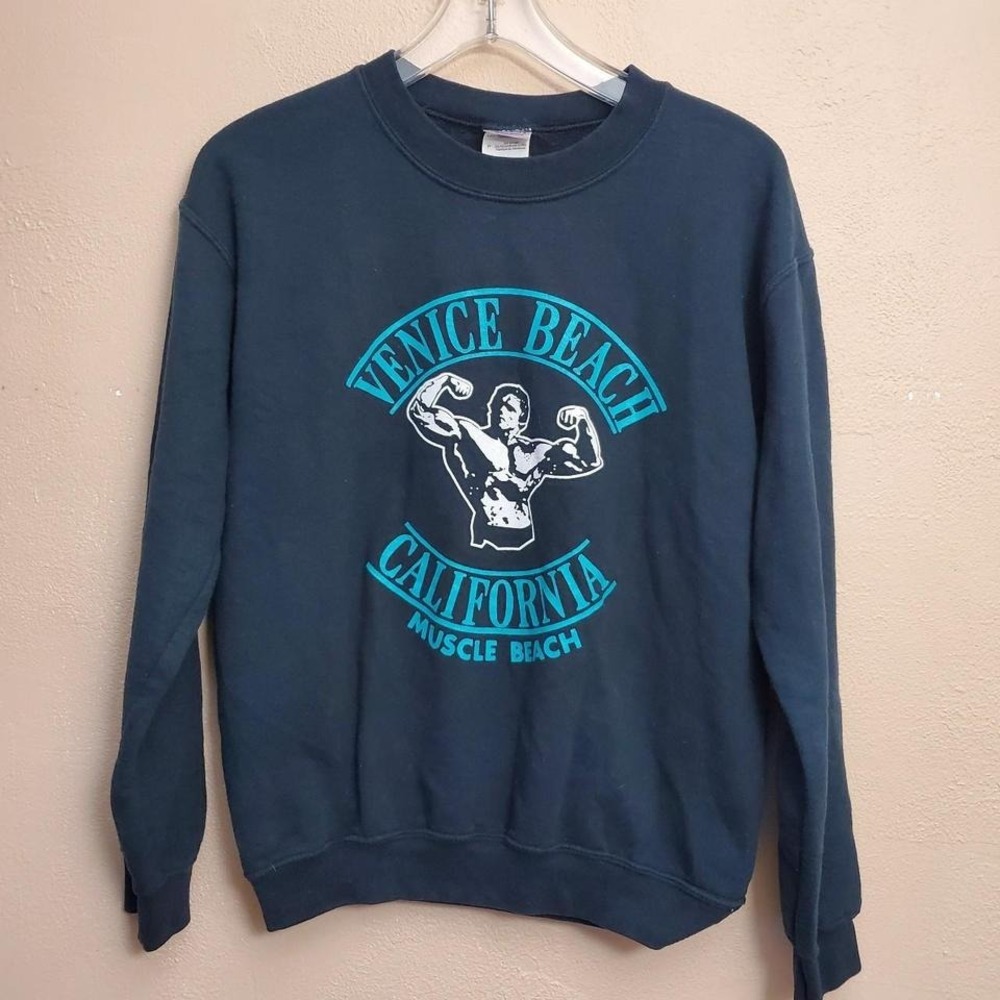 vintage 2000s Venice Beach Muscle Beach sweatshirt